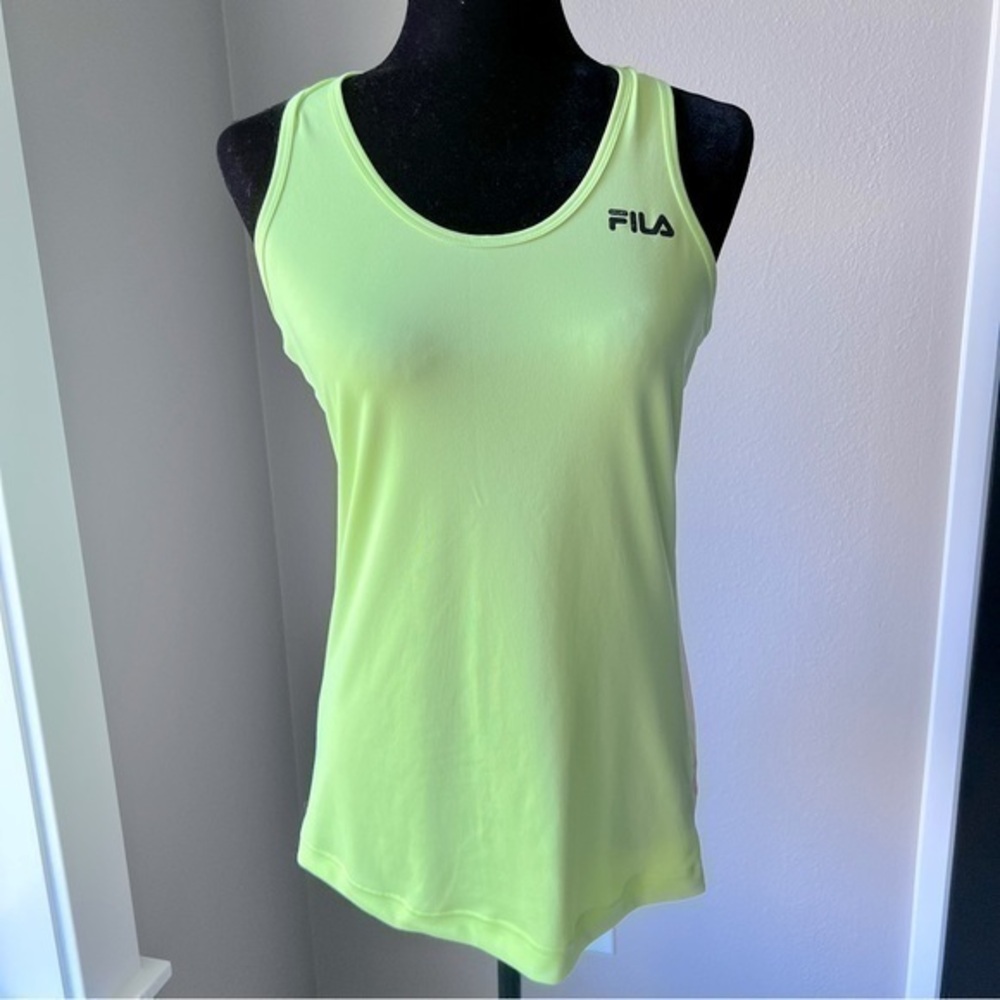 💚FILA women’s neon ombré tank size medium